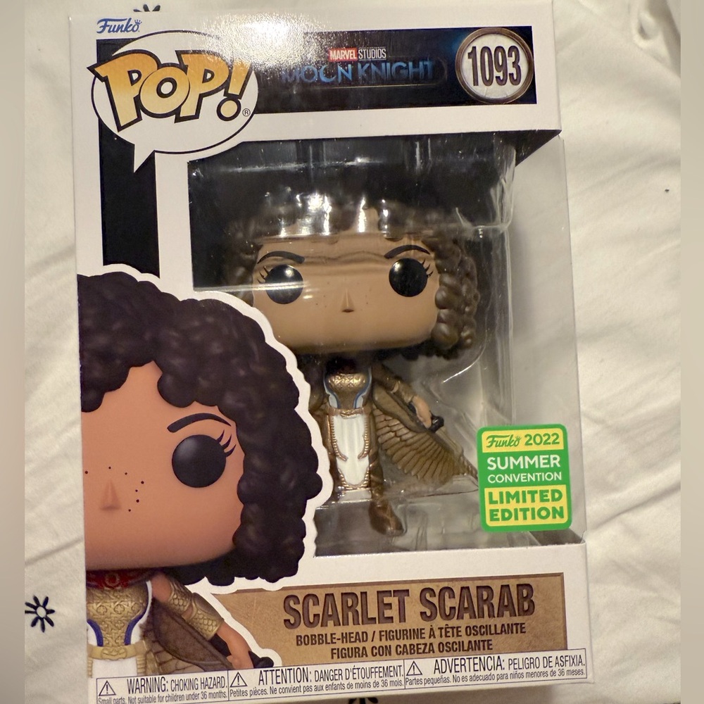 NIB FUNKO POP MOONLIGHT SCARLET SCARAB LIMITED EDITION